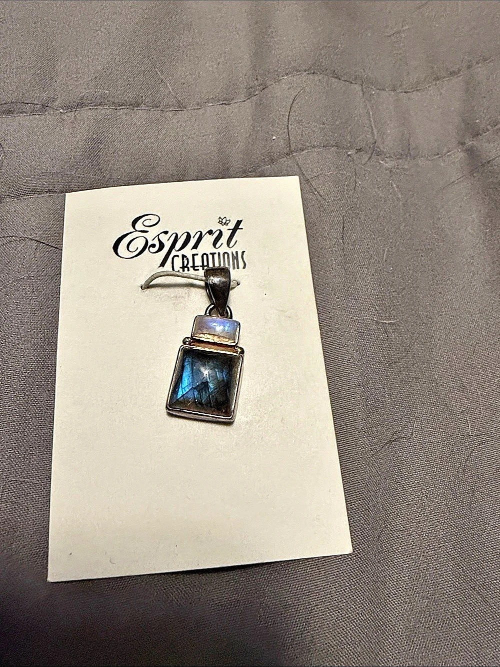 Esprit Creations Labradorite Moonstone Pendant Like New